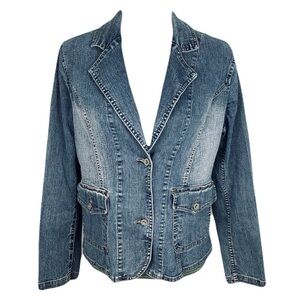 R4R Rave jean jacket